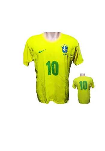 Camisa de Futebol do Brasil nº 10