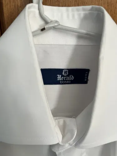 Para sair Rápido! Camisas Sociais Brancas top - Lote com 9