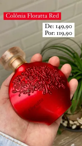 Floratta Red Original - De R$ 159,99 por R$ 129,99