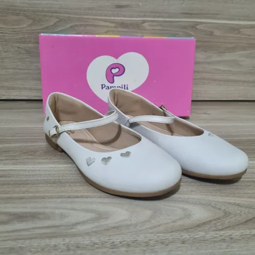 Sapatilha Infantil Pampili Branca original