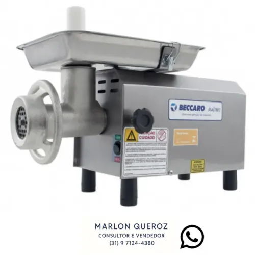 Moedor de Carne Boca 8 Bivolt Beccaro