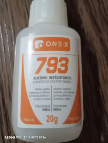 Cola instantânea 20g cola tudo 10,00