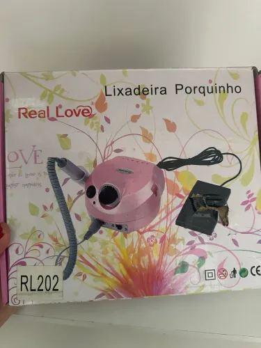 Lixadeira Motor Unhas Nail Drill Porquinho 35.000rpm Bivolt