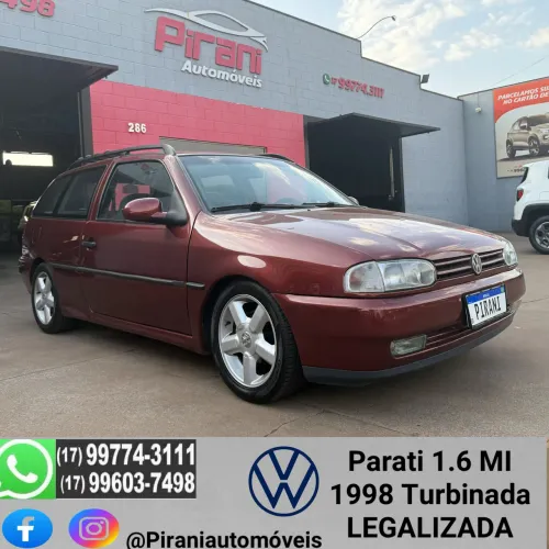PARATI 1.6 MI 1998 TURBINADA ( LEGALIZADA)!