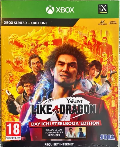 Jogo Xbox Series X - Yakuza Like a Dragon - Day Ichi Steelbook Edition