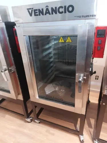 Forno turbo elétrico 10 telas trifásico 380v novo