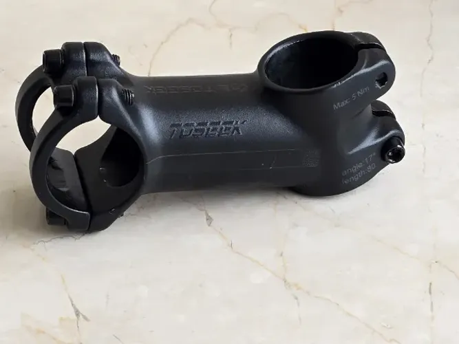 Avanço de guidom TOSEEK 80mm x 17 graus - Bike MTB - (nova)