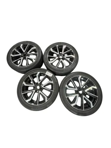 Jogo de roda aro 18 vw nivus tcross 5x112 pneu 225/45