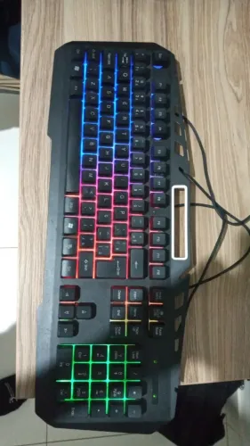 Teclado Mecanico Gamer iluminado