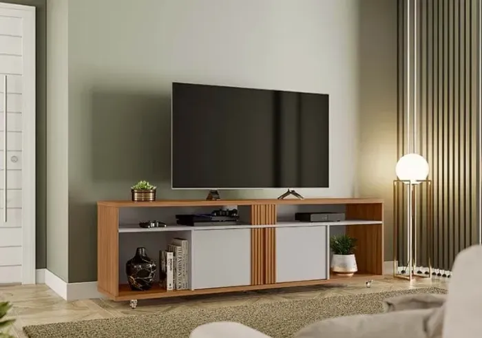 Rack NT 1290 Notável Freijo/Off White - Entrega Rápida!