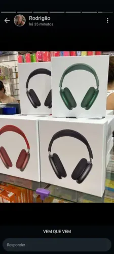 Fones de Ouvido Bluetooth - AIRPODS PROMAX (1° LINHA)