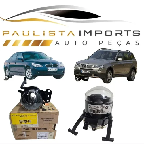 Farol de Milha BMW 320 X3 530 550 2003 2004 2005 2006 2007 ( Original *