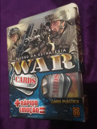 Jogo de cartas WAR - Grow
