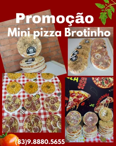 Mini pizza brotinho 