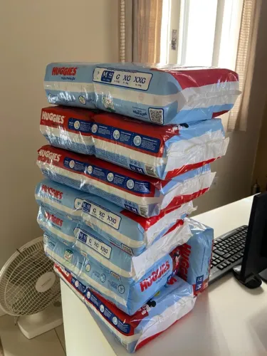 Fraldas Huggies - Tripla Proteção (Tamanho M)