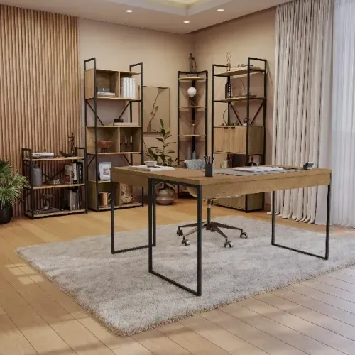 Moveis Industriais Rusticos MEsa ARmarios Estantes