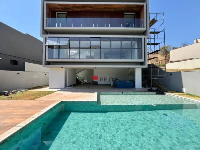 Casa alto padrão com 489m², 4 quartos/suítes à venda no Condomínio Alphaville 3 em Ribeirã
