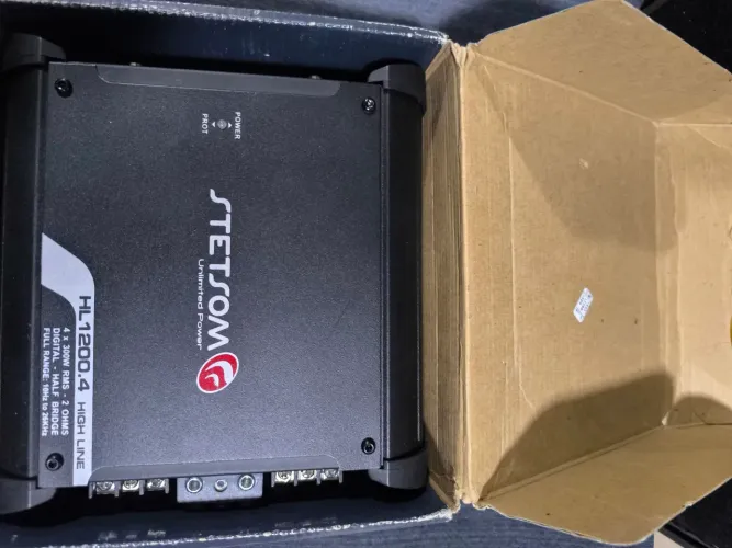 Módulo Amplificador Stetsom HL1200.4 2 ohms