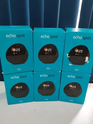 Alexa Echo Spot Última Geração Novas e Lacradas - Queima de Estoque