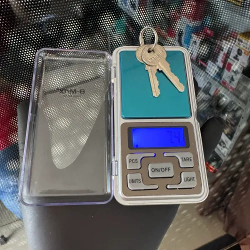 Balança Digital de Precisão Pesa até 500 Gramas