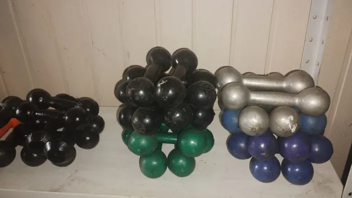 Vendo Par Halter cotonete 1kg