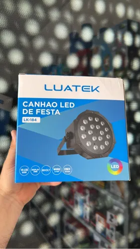 Canhão de Led rgb para festa 