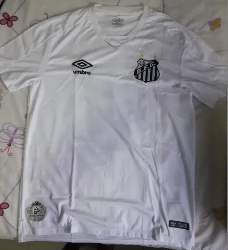 Camisa Santos FC Branca 2019 (POR FAVOR, LER DESCRIÇÃO)