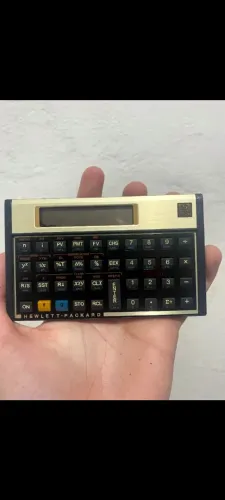 Calculadora HP 12C (COM DEFEITO)