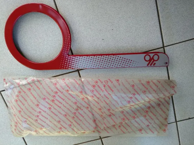 Cobre Corrente Barra Circular Monark Original de época 