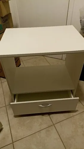 Balcão armário multiuso forno e microondas