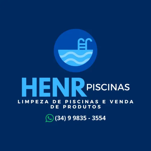Limpeza de piscinas e venda de produtos