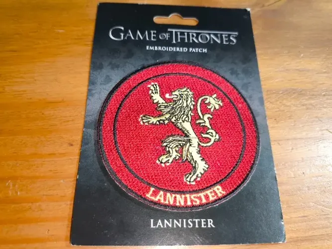 Patch Casa Lannister - Game of Thrones (Oficial HBO Store 2012)