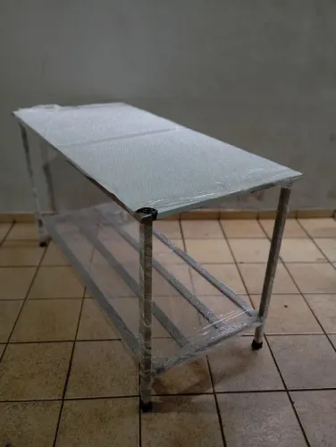 Mesa de aço inox nova - frete grátis SJC e Jacareí