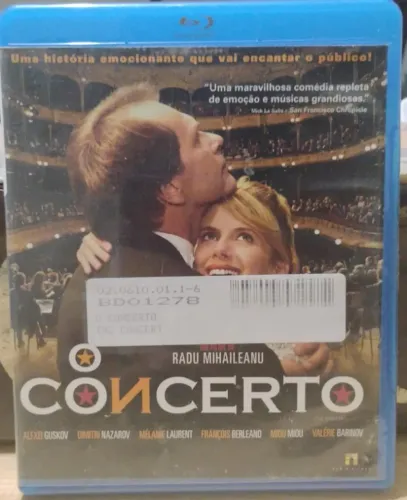 Blu-ray O Concerto - Excelente estado