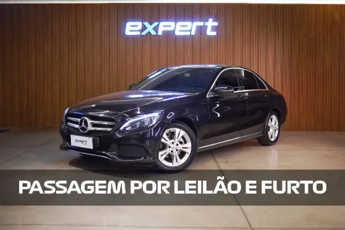 Mercedes-Benz C180 1.6 CGI 16V Turbo Flex 4P Automático - Passagem por Leilão e Furto