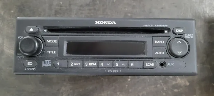 Som / rádio automotivo Honda MP3 WMA, ano 09 a 13