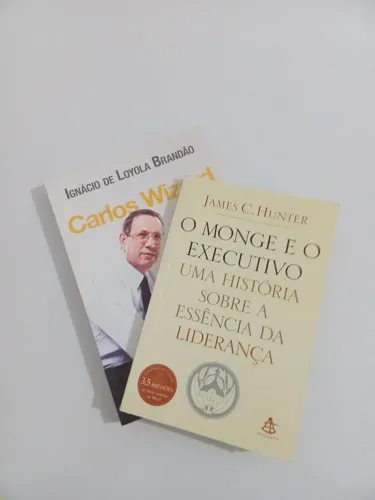 2 Livros - Carlos Wizard e O monge e o executivo