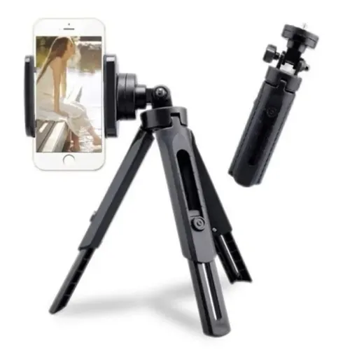 Mini Tripé Suporte para celular mesa Tripod