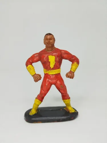 Boneco Gulliver heróis - Shazam / Capitão Marvel - Anos 70 - Bom estado 