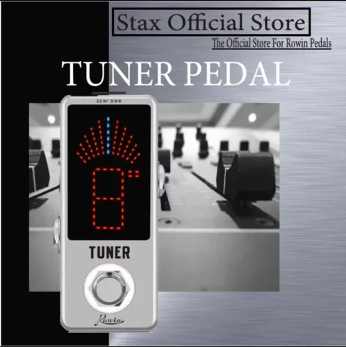Pedal Afinador Tuner Rowin