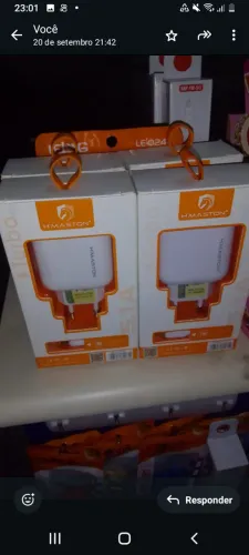 Carregador turbo tipo C e micro usb v8 valor: 30reais
