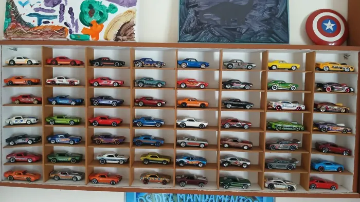 Coleção de Camaros Hot Wheels