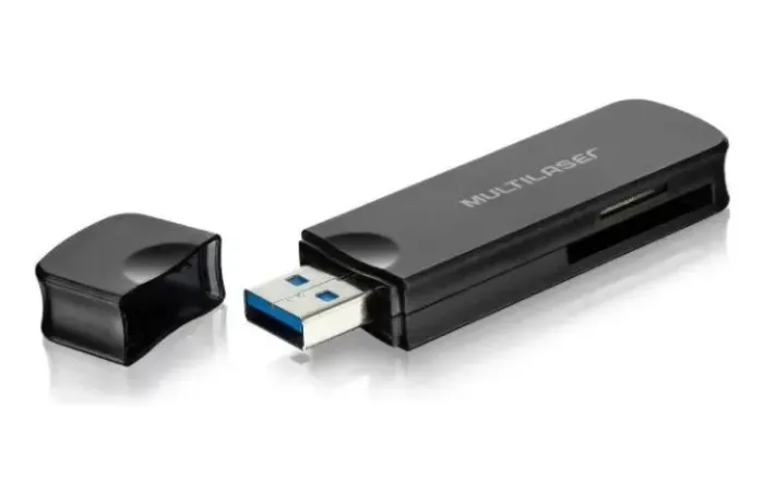 Leitor De Cartão De Memória Sd Portátil Super Speed Usb 3.0 - Ac290