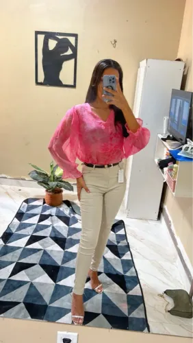 Blusa rosa