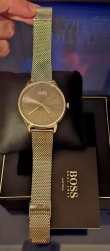 Relógio Hugo Boss Masculino Prata