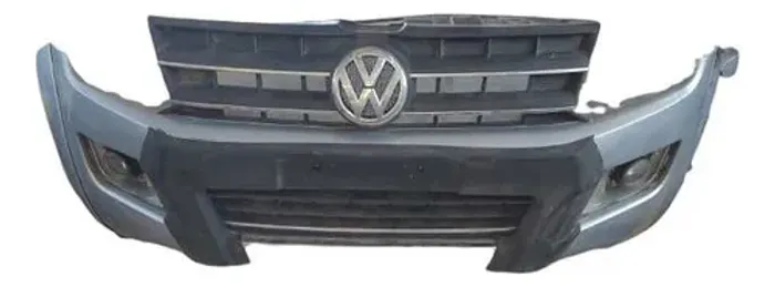 Parachoque Dianteiro Volskwagen Amarok 2011 Á 2014 Cinza