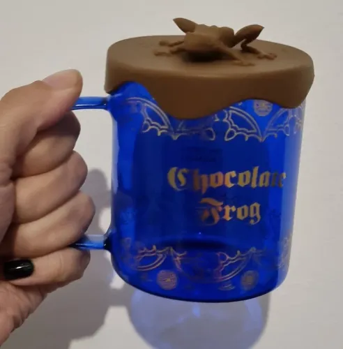 Caneca Chocolate Frog Harry Potter com Tampa