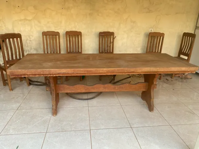 Mesa de madeira Nobre