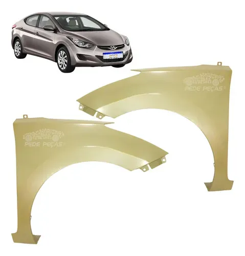 Paralama Hyundai Elantra 2011 2012 2013 2014 2015 2016 Novo