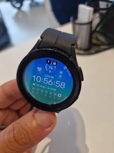 Smartwatch SAMSUNG Galaxy Watch5 Pro personalizado 45 mm preto